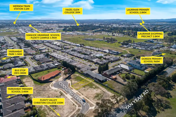 Second view of Homely land listing, 33 Coolong Terrace, Doreen VIC 3754