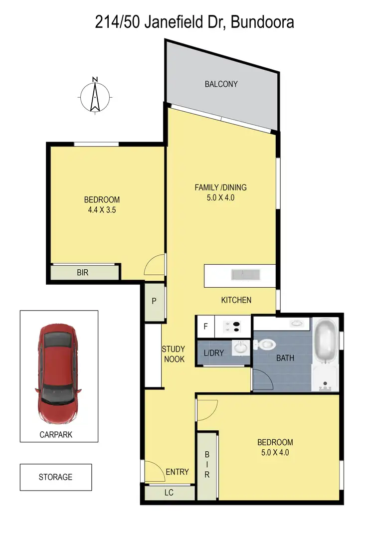 Sixth view of Homely apartment listing, 214/50 Janefield Drive, Bundoora VIC 3083
