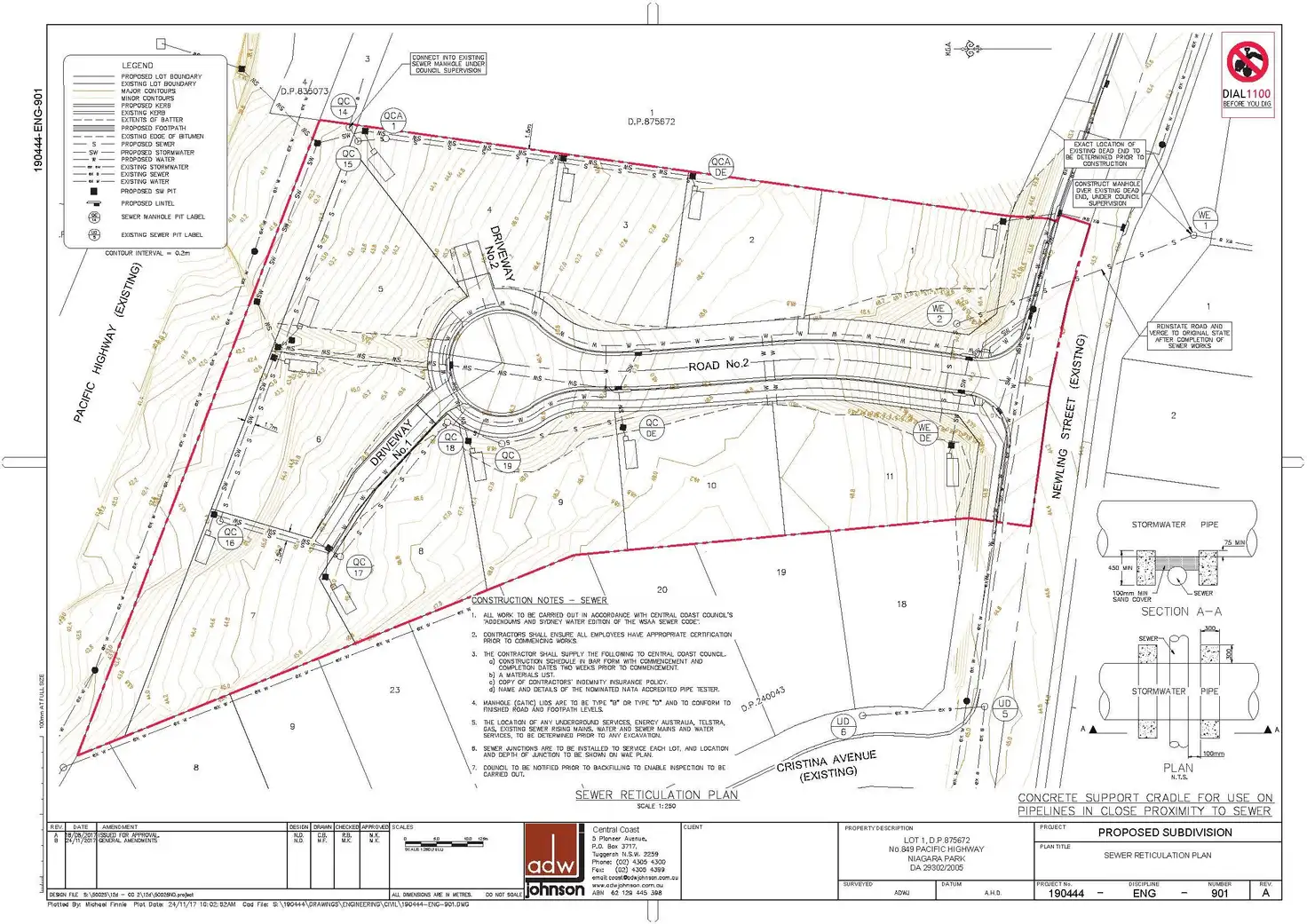 Main view of Homely land listing, 1 Suttons Close, Niagara Park NSW 2250