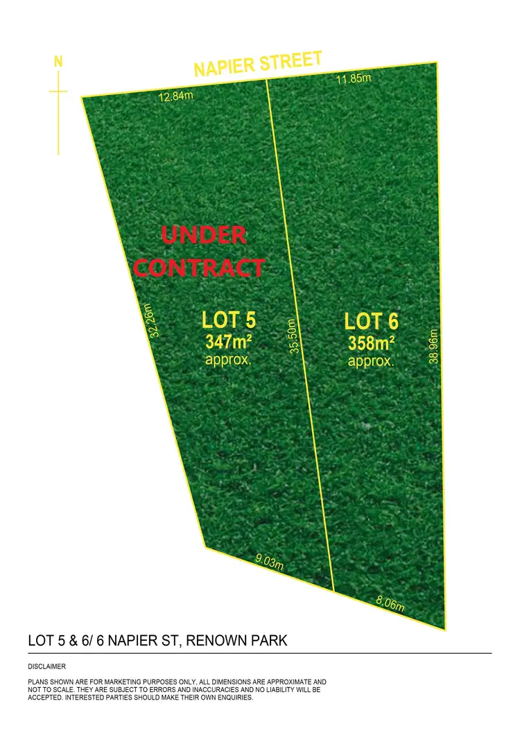 Lot 1 & 2/6 Napier Street, Renown Park SA 5008