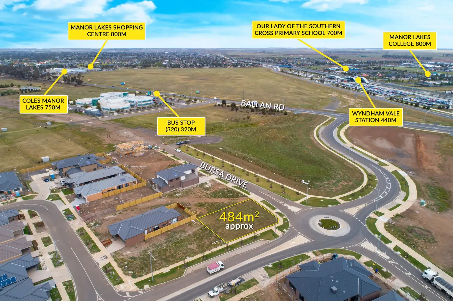 Main view of Homely land listing, 39 Bursa Drive, Wyndham Vale VIC 3024