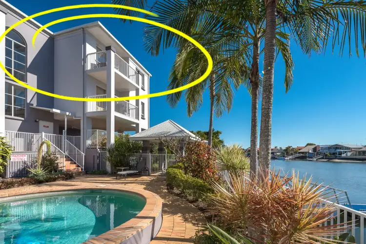 Main view of Homely apartment listing, 12/11-19 Taylor Street, Biggera Waters QLD 4216
