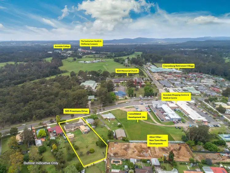 Main view of Homely house listing, 585 Freemans Drive, Cooranbong NSW 2265