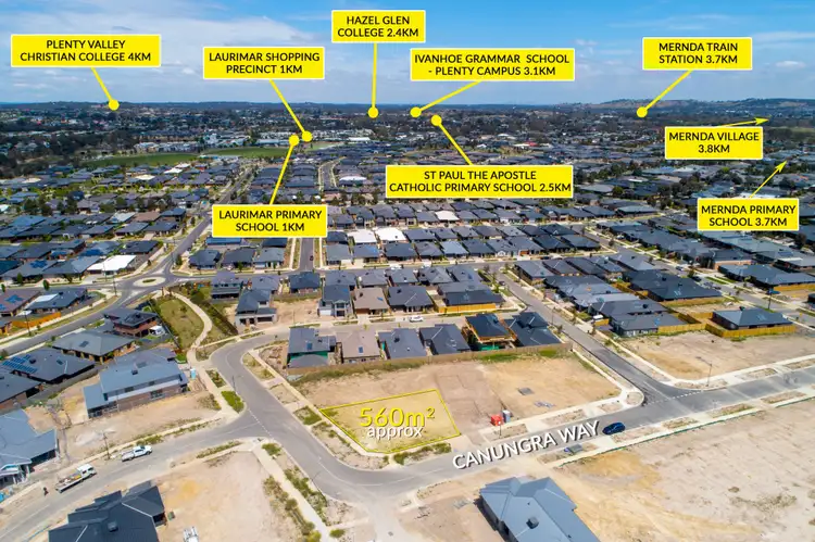 Second view of Homely land listing, 14 Canungra Way, Doreen VIC 3754