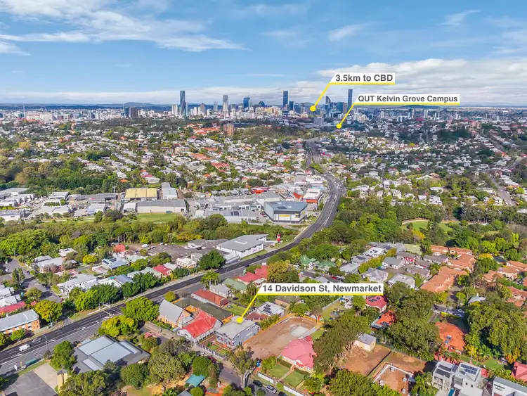 Second view of Homely house listing, 14 Davidson Street, Newmarket QLD 4051