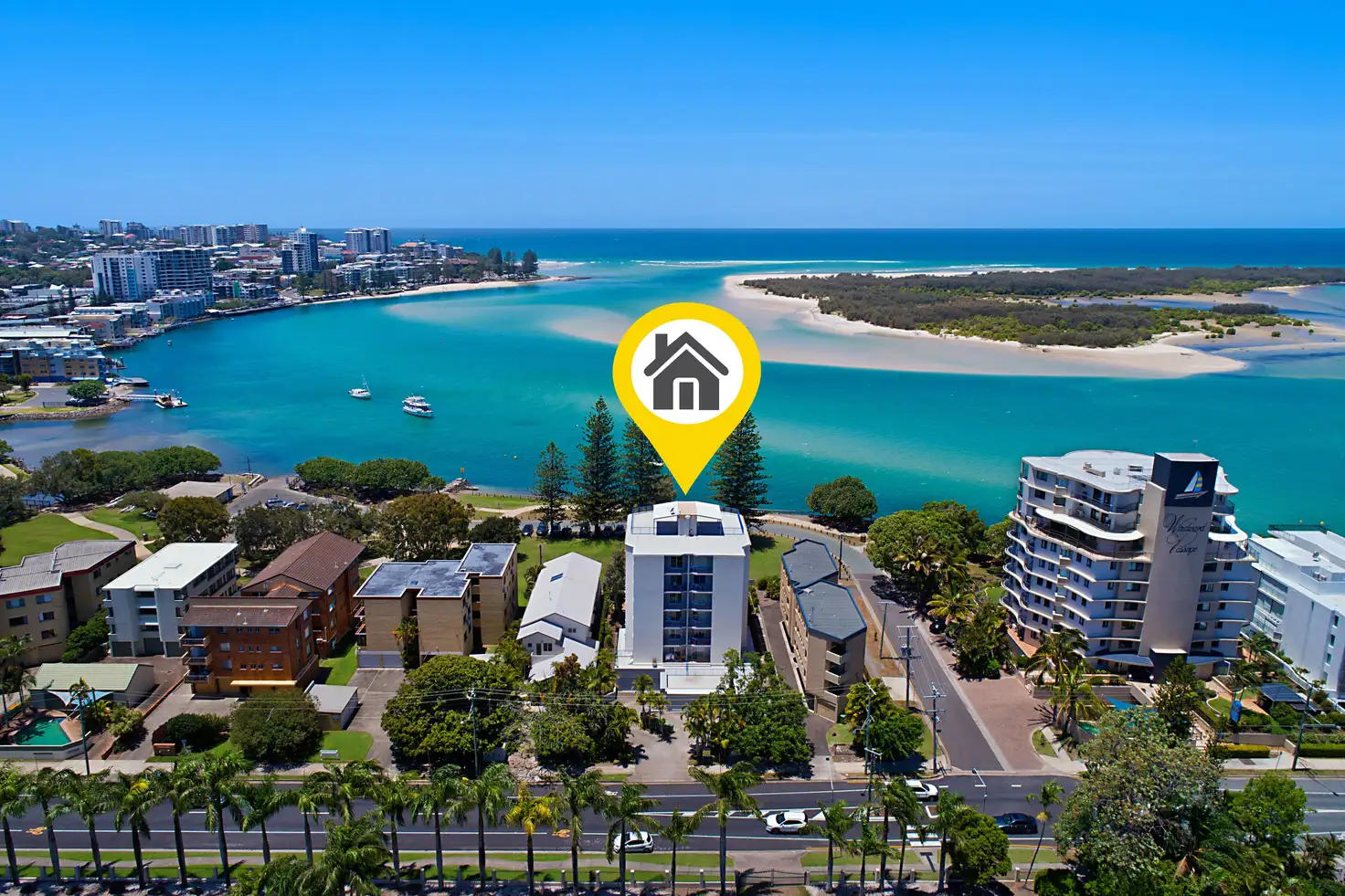 Main view of Homely unit listing, Unit 4/27 Landsborough Parade, Golden Beach QLD 4551
