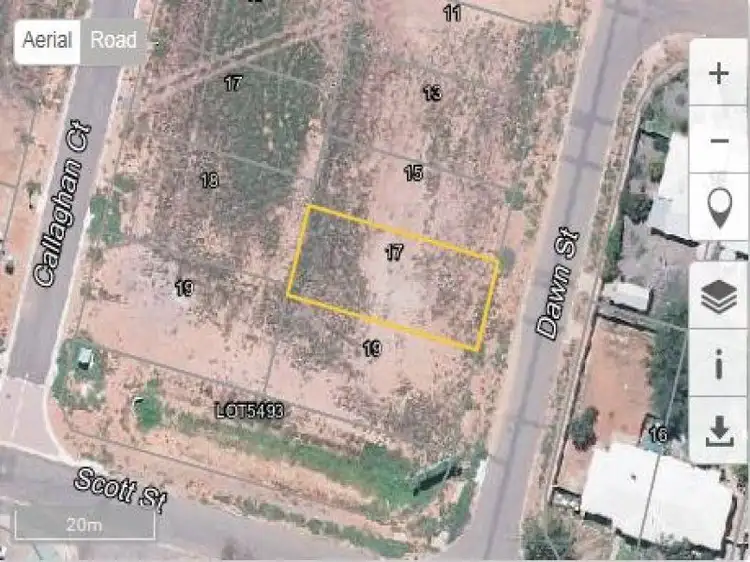 Second view of Homely land listing, 17 Dawn Street, Whyalla Stuart SA 5608