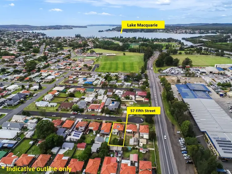 Main view of Homely house listing, 57 Fifth Street, Boolaroo NSW 2284