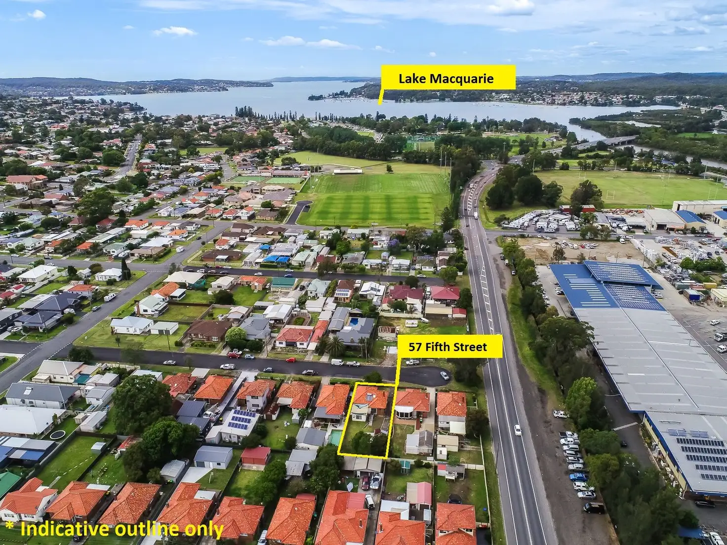 Main view of Homely house listing, 57 Fifth Street, Boolaroo NSW 2284