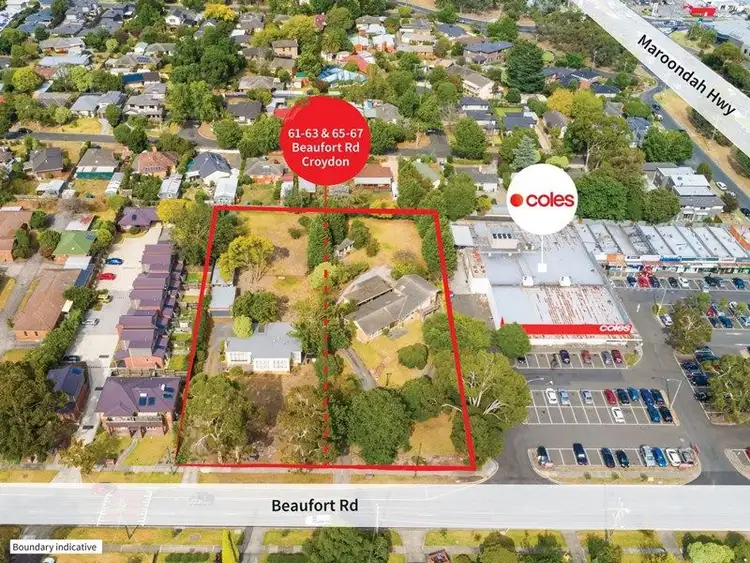 Third view of Homely land listing, 61-63 & 65-67 Beaufort Road, Croydon VIC 3136