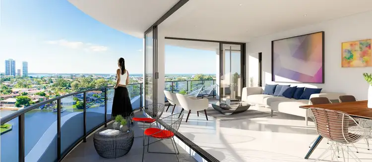 Main view of Homely apartment listing, 41102/5 Harbour Side Court, Biggera Waters QLD 4216