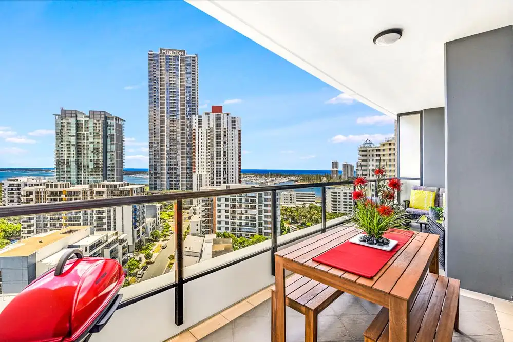 Main view of Homely apartment listing, 1801/2 Aqua Street, Southport QLD 4215