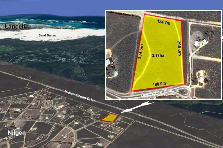 Main view of Homely land listing, 86 OCEAN VIEW Rise, Nilgen WA 6044