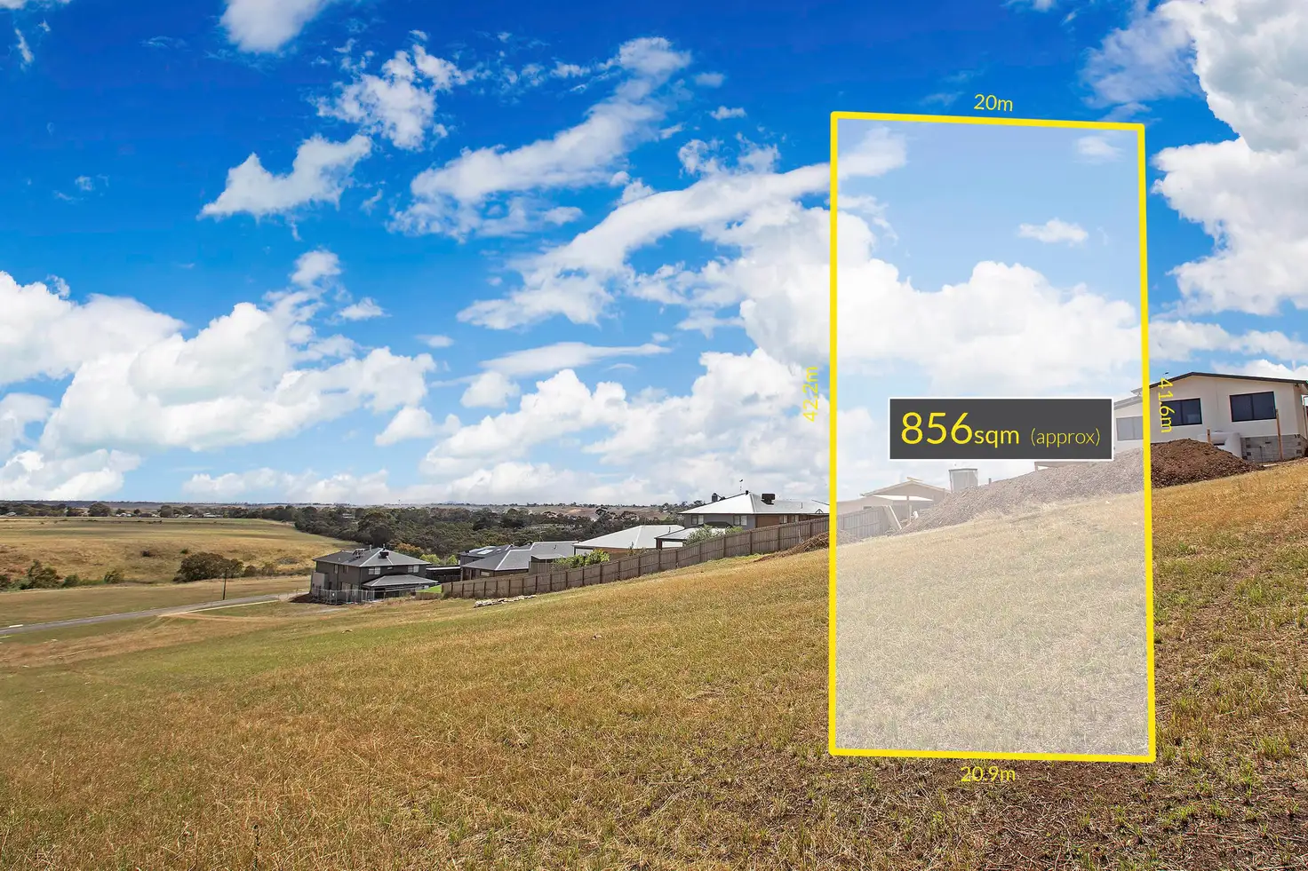 Main view of Homely land listing, 13 Majestic Drive, Highton VIC 3216