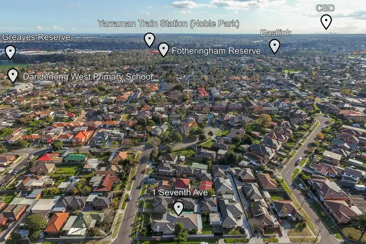 Second view of Homely house listing, 1 Seventh Avenue, Dandenong VIC 3175