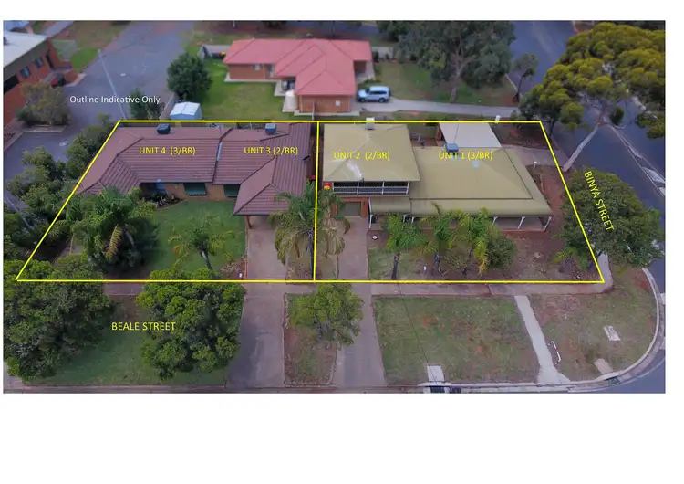 Second view of Homely block of units listing, 1 & 2, 87 Binya St and 3 and 4, 7 Beale Street, Griffith NSW 2680