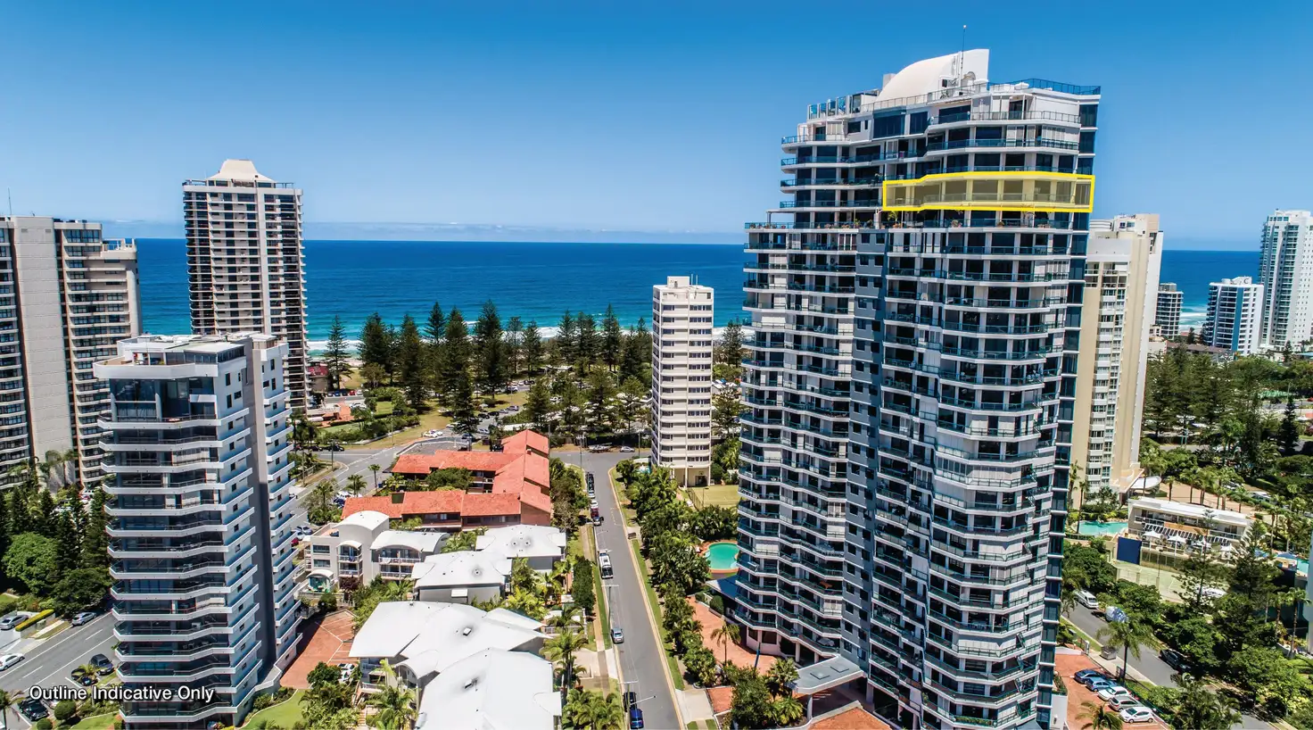 Main view of Homely apartment listing, 88 'Waratah' 22 Montgomery Avenue, Main Beach QLD 4217
