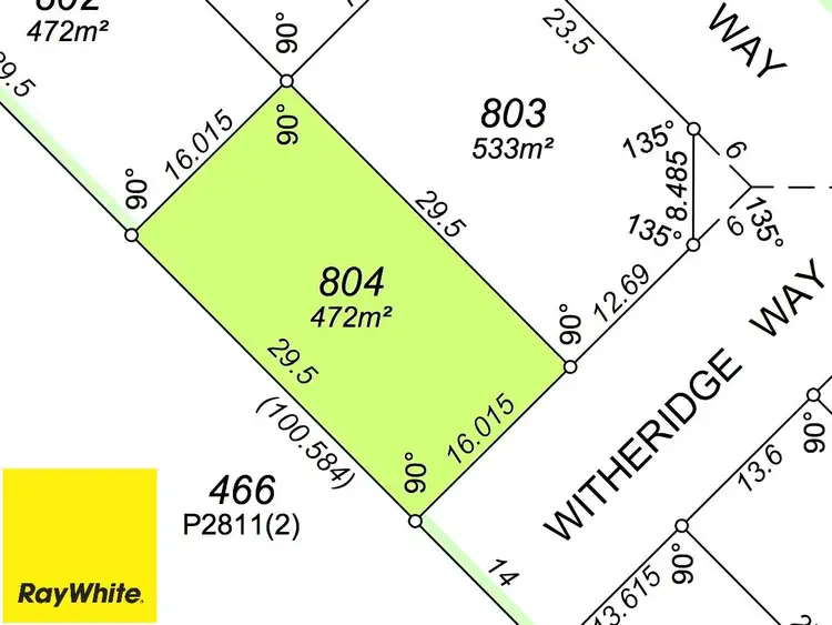 Main view of Homely land listing, 31 (lot 804) Witheridge Way, East Cannington WA 6107