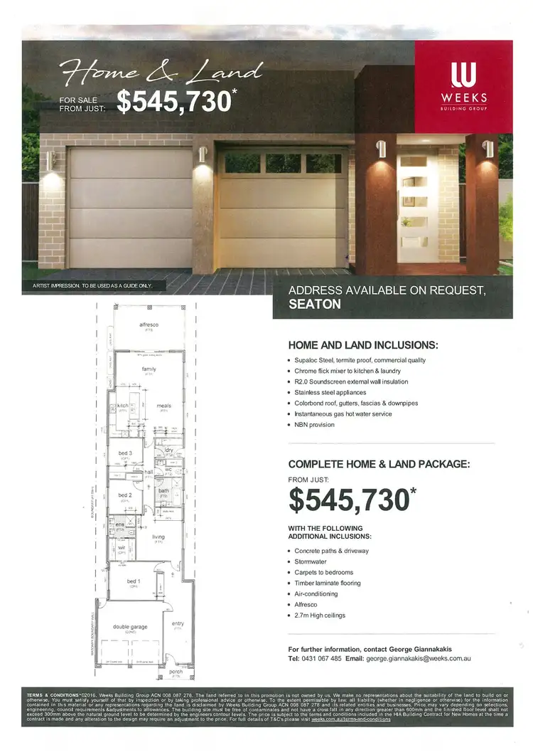 Second view of Homely land listing, 44B Alma Terrace, Seaton SA 5023