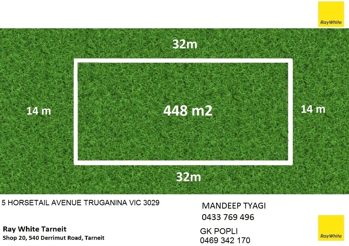 Main view of Homely land listing, 5 Horsetail Avenue, Truganina VIC 3029