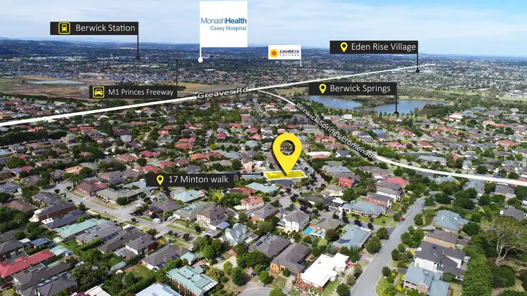 Fifth view of Homely house listing, 17 Minton Walk, Narre Warren South VIC 3805