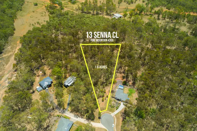Main view of Homely land listing, 13 Senna Close, Pine Mountain QLD 4306