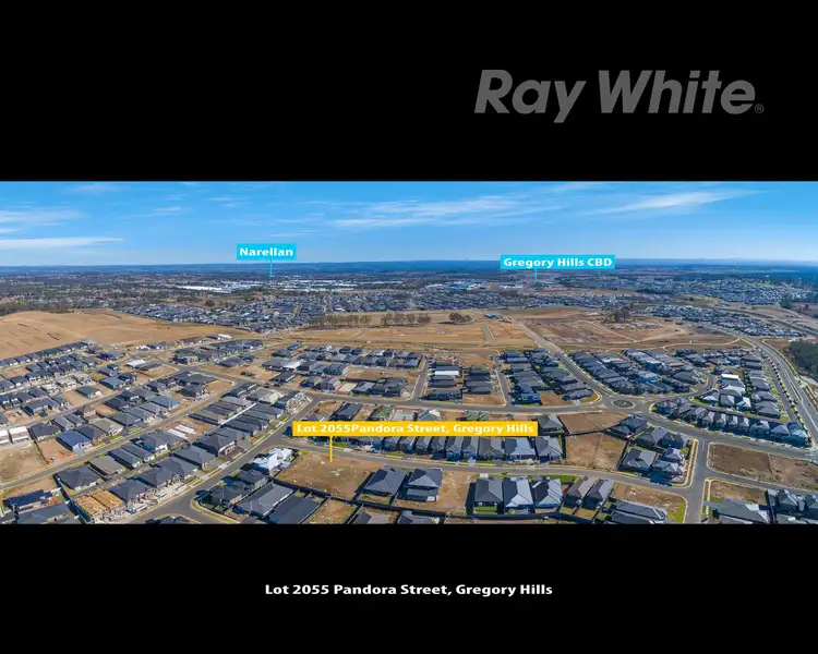 Second view of Homely land listing, (Lot 2055) 19 Pandora Street, Gregory Hills NSW 2557