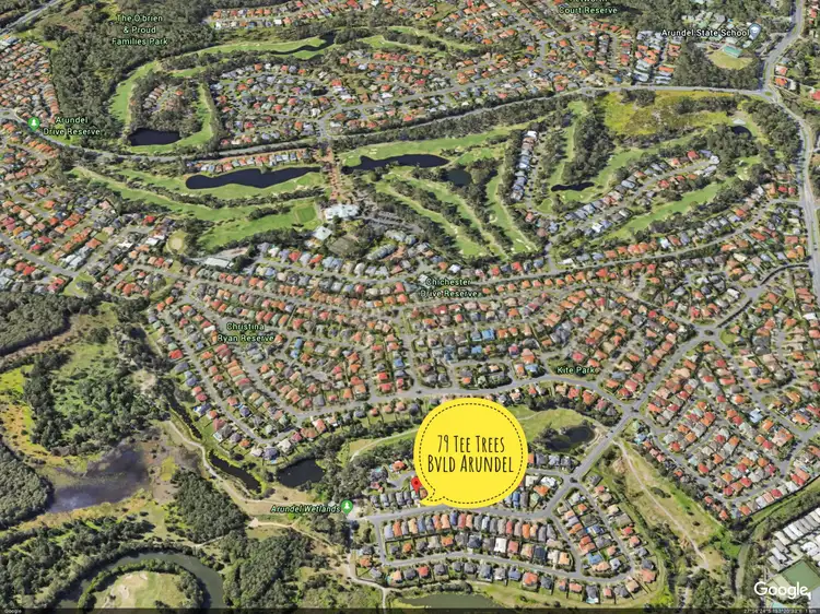Second view of Homely house listing, 79 Tee Trees Boulevard, Arundel QLD 4214