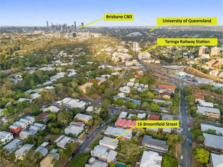 Second view of Homely house listing, 16 Broomfield Street, Taringa QLD 4068