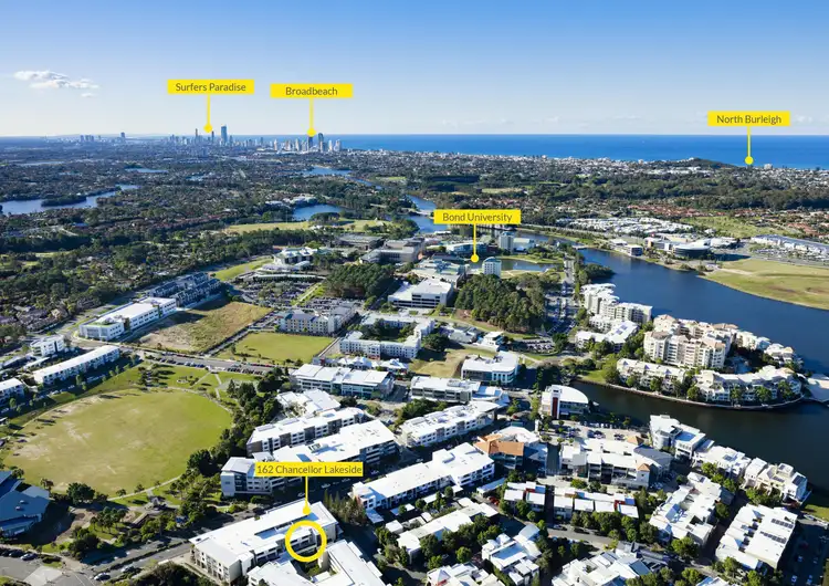 Second view of Homely apartment listing, 162/1-7 Moores Crescent, Varsity Lakes QLD 4227