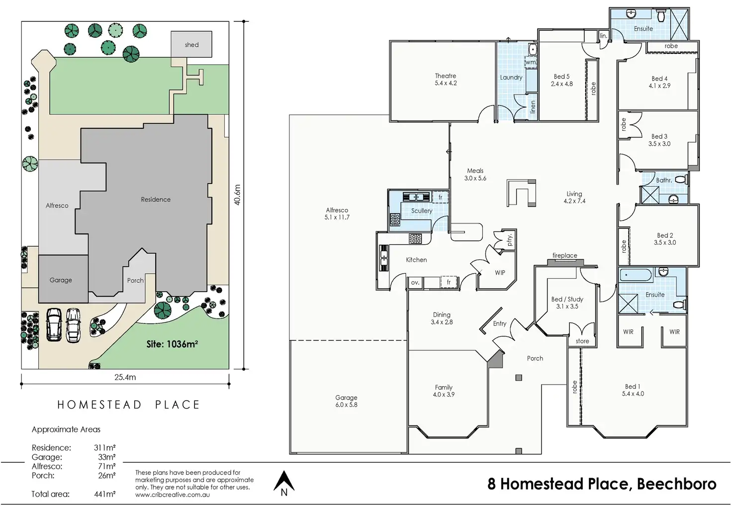 Main view of Homely house listing, 8 Homestead Place, Beechboro WA 6063