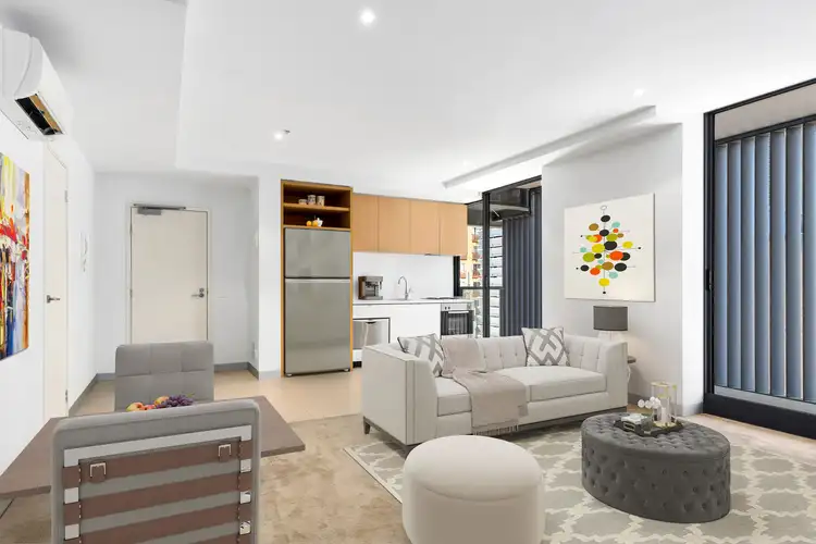 Second view of Homely apartment listing, 201/565 Flinders Street, Melbourne VIC 3000