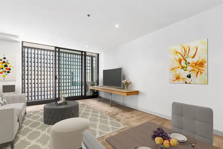 Third view of Homely apartment listing, 201/565 Flinders Street, Melbourne VIC 3000