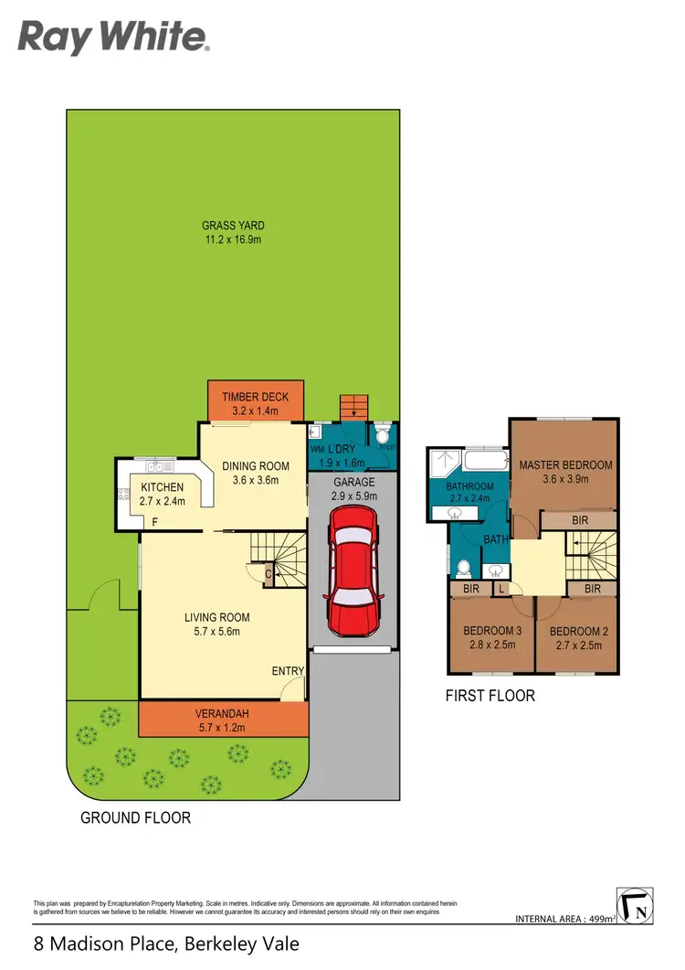Seventh view of Homely townhouse listing, 8 Madison Place, Berkeley Vale NSW 2261