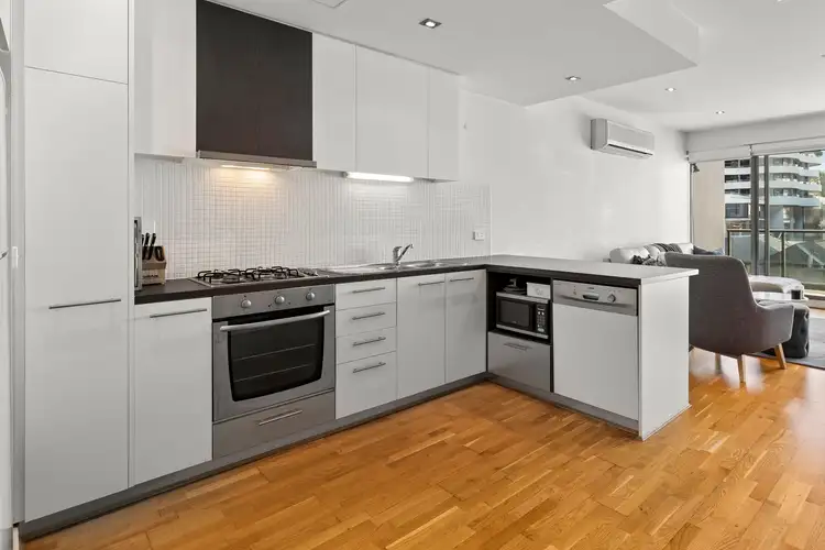 Second view of Homely apartment listing, 412/54 Nott Street, Port Melbourne VIC 3207