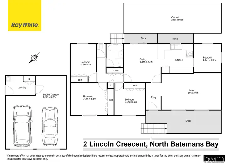 Third view of Homely house listing, 2 Lincoln Crescent, North Batemans Bay NSW 2536