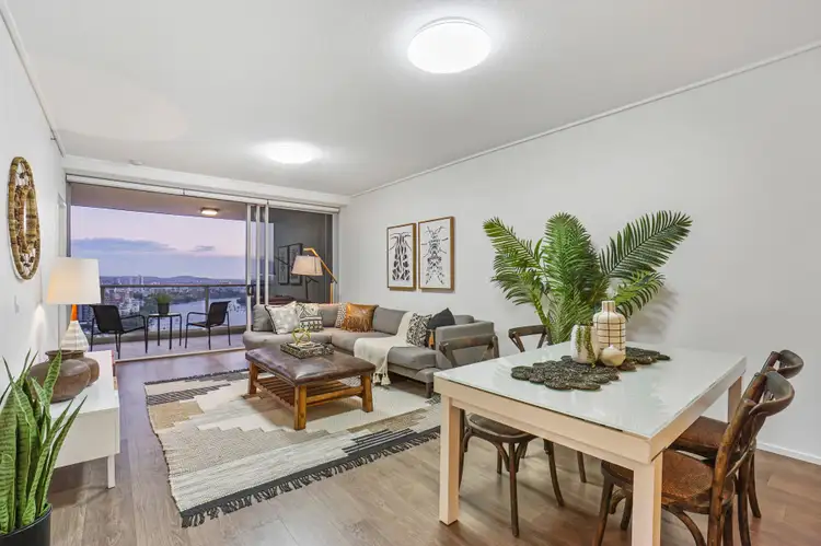 Second view of Homely apartment listing, 323/30 Macrossan Street, Brisbane QLD 4000