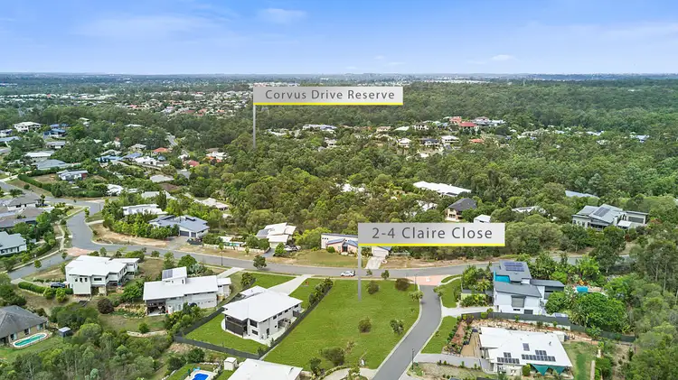 Main view of Homely land listing, 2-4 Claire Close, Cashmere QLD 4500