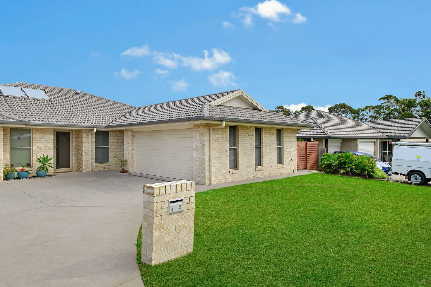 Main view of Homely villa listing, 1/61 Currawong Drive, Port Macquarie NSW 2444