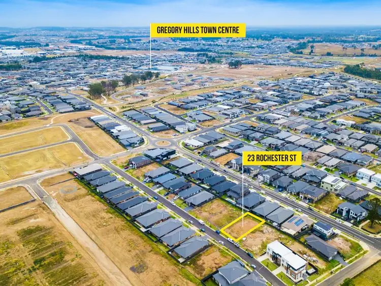 Third view of Homely land listing, 23 Rochester Street, Gregory Hills NSW 2557