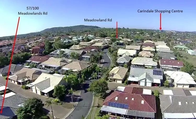 Third view of Homely villa listing, 57/100 Meadowlands Road, Carina QLD 4152