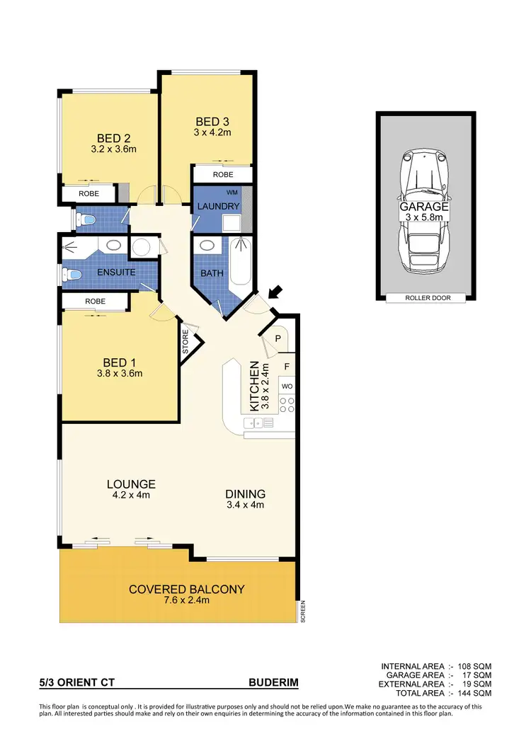 Third view of Homely apartment listing, 5/3 Orient Court, Buderim QLD 4556