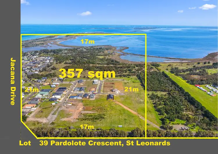 Main view of Homely land listing, 7 Jacana Drive, St Leonards VIC 3223