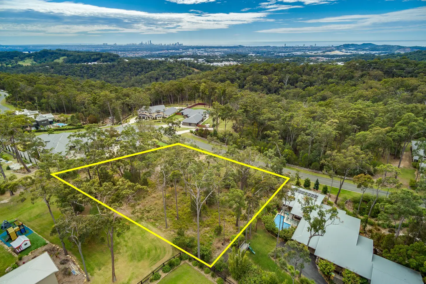 Main view of Homely land listing, 14 Ridgeview Crescent, Bonogin QLD 4213