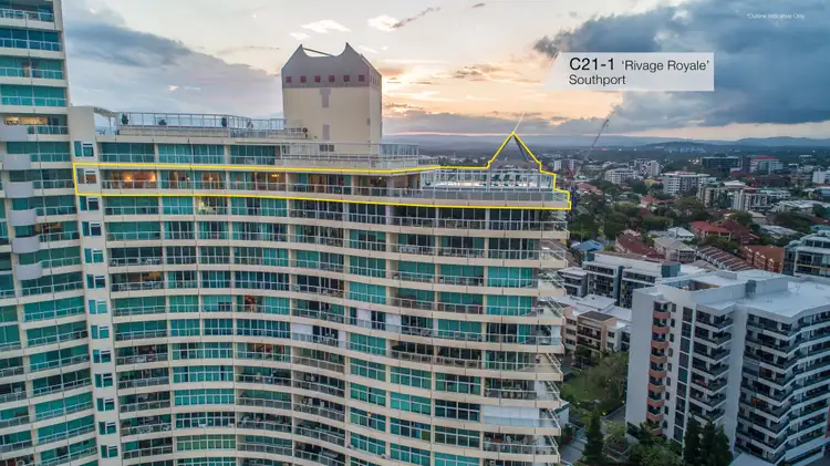 Third view of Homely apartment listing, C21-1 'Rivage Royale' 75 Brighton Parade, Southport QLD 4215
