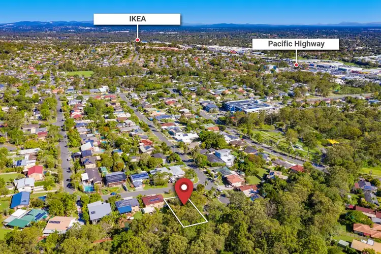 Third view of Homely land listing, 43 Bradley Street, Springwood QLD 4127