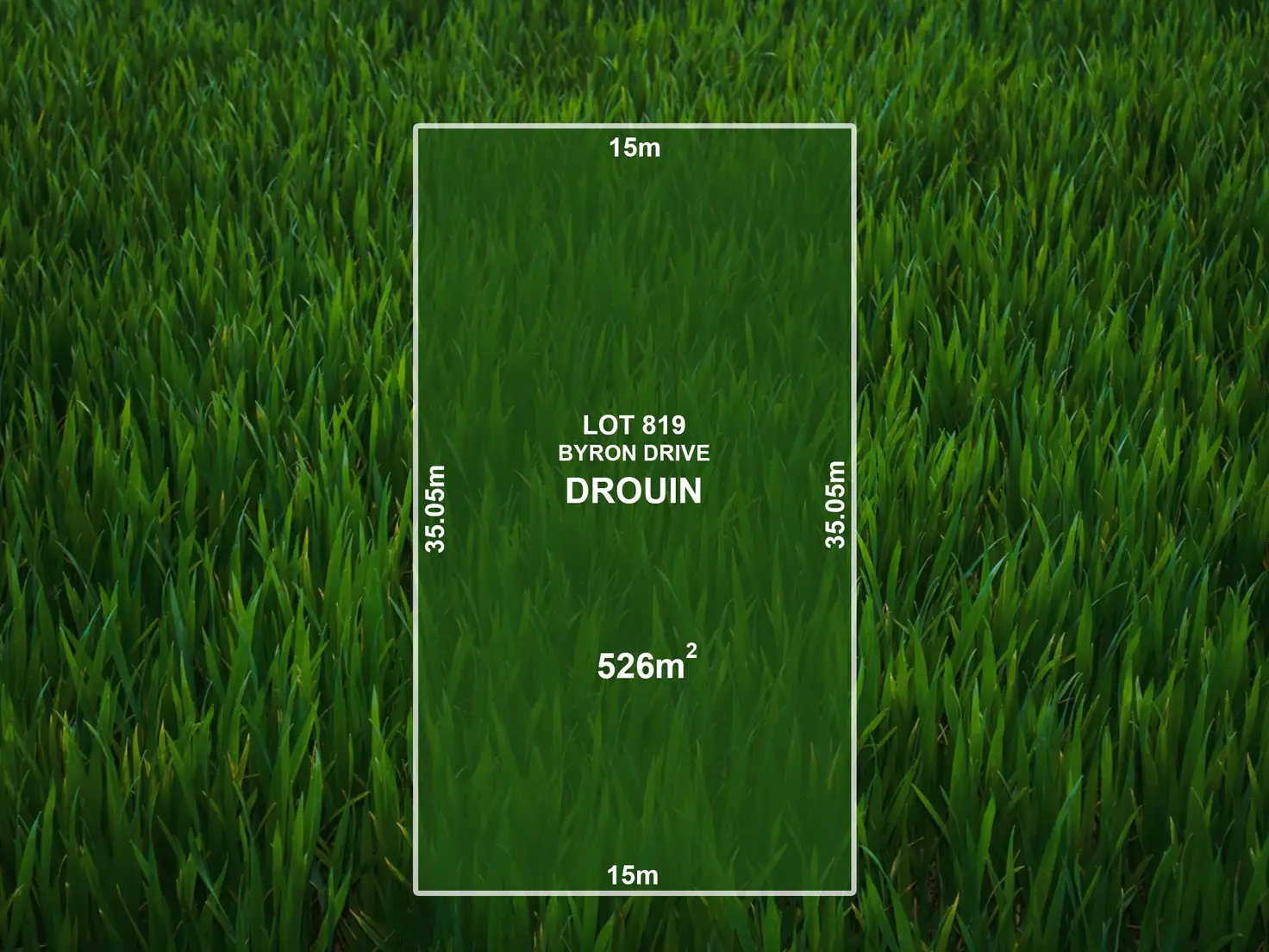 Main view of Homely land listing, 25 Byron Drive, Drouin VIC 3818