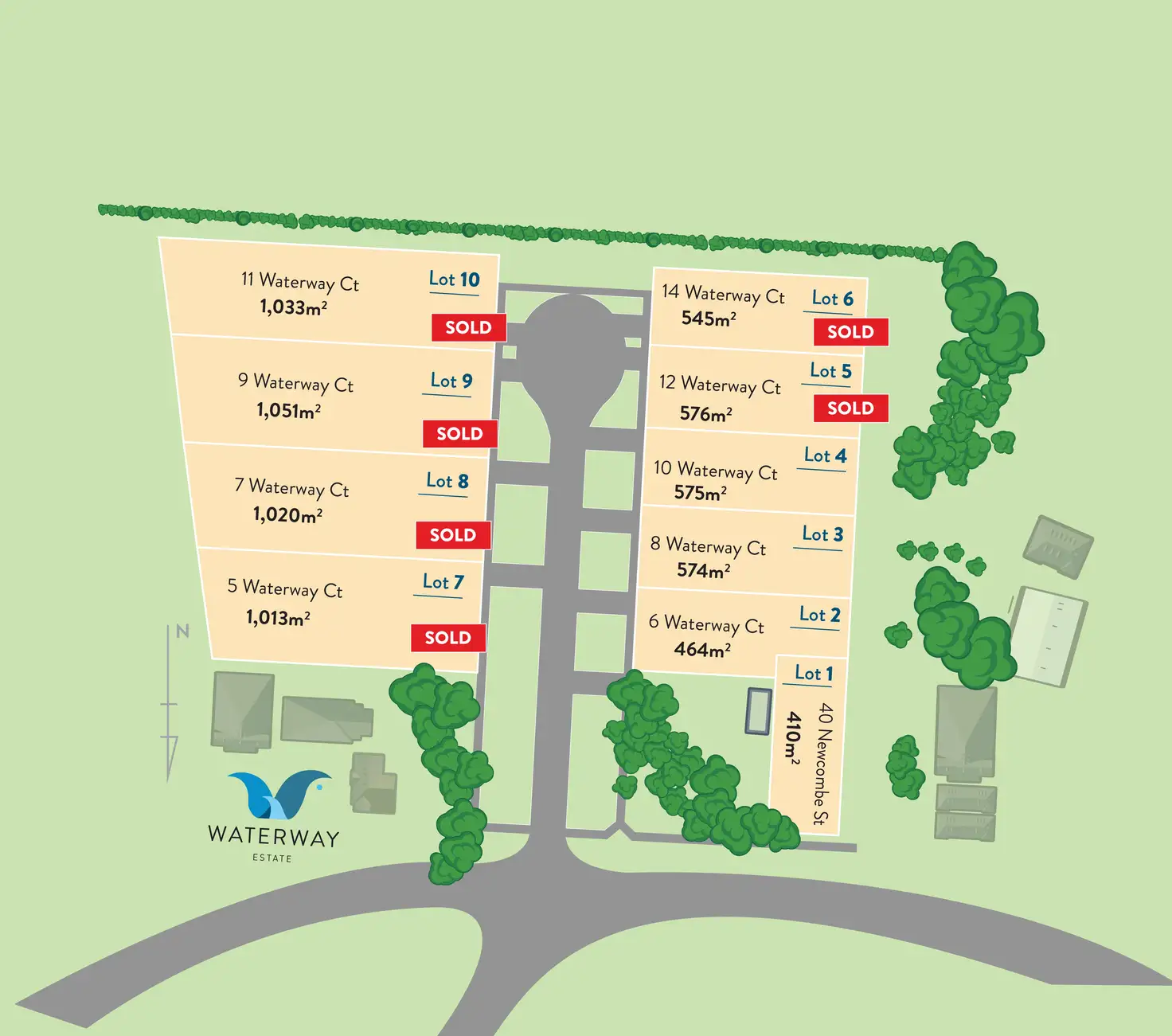 Main view of Homely land listing, 14 Waterway Court, Drysdale VIC 3222