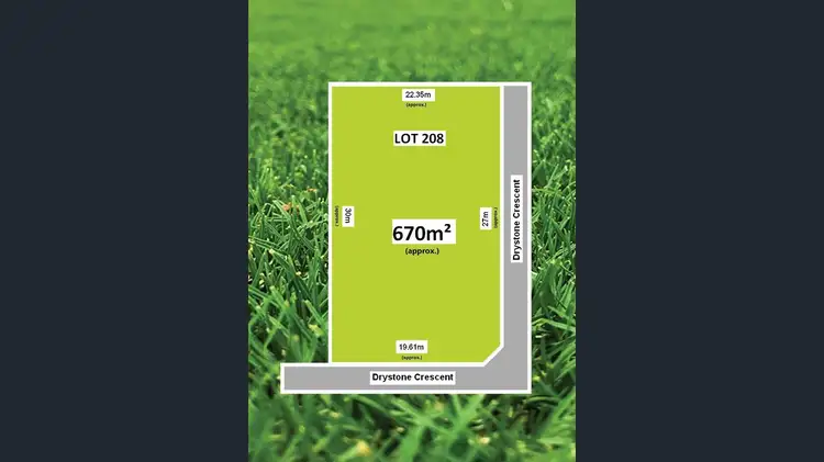 Main view of Homely land listing, 28 Drystone Crecent, Cairnlea VIC 3023