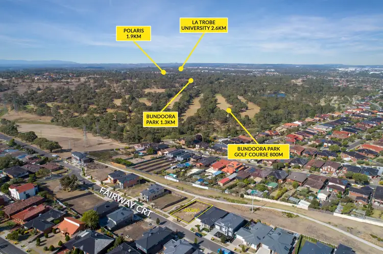 Third view of Homely land listing, 17 Fairway Court, Bundoora VIC 3083